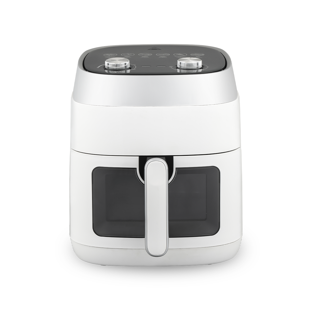 Klassisk Dual Knob Medium Size Visible Air Fryer