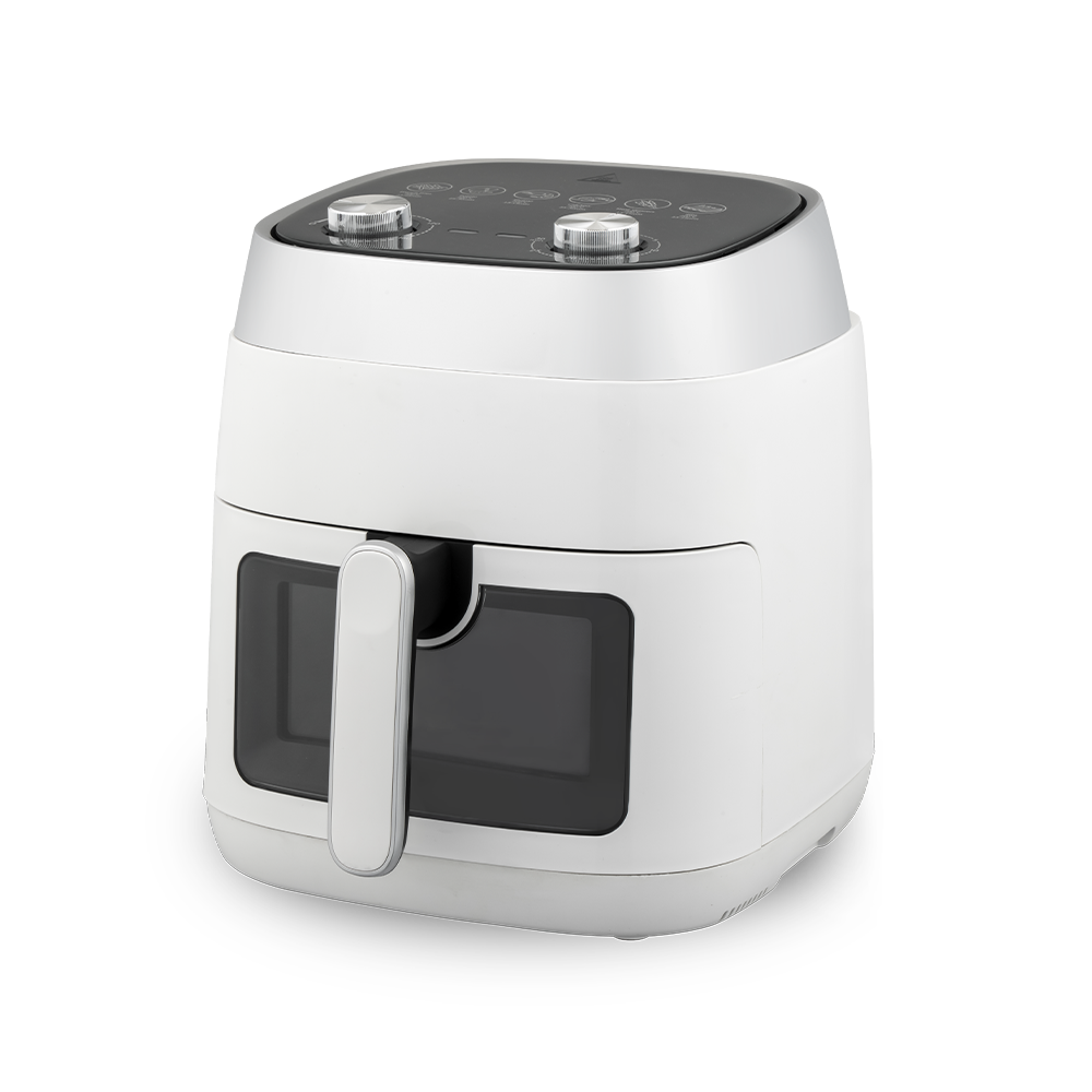 Klassisk Dual Knob Medium Size Visible Air Fryer