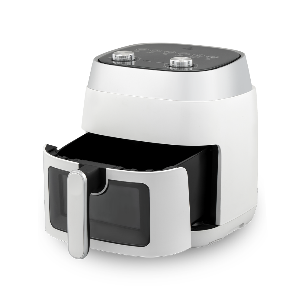 Klassisk Dual Knob Medium Size Visible Air Fryer