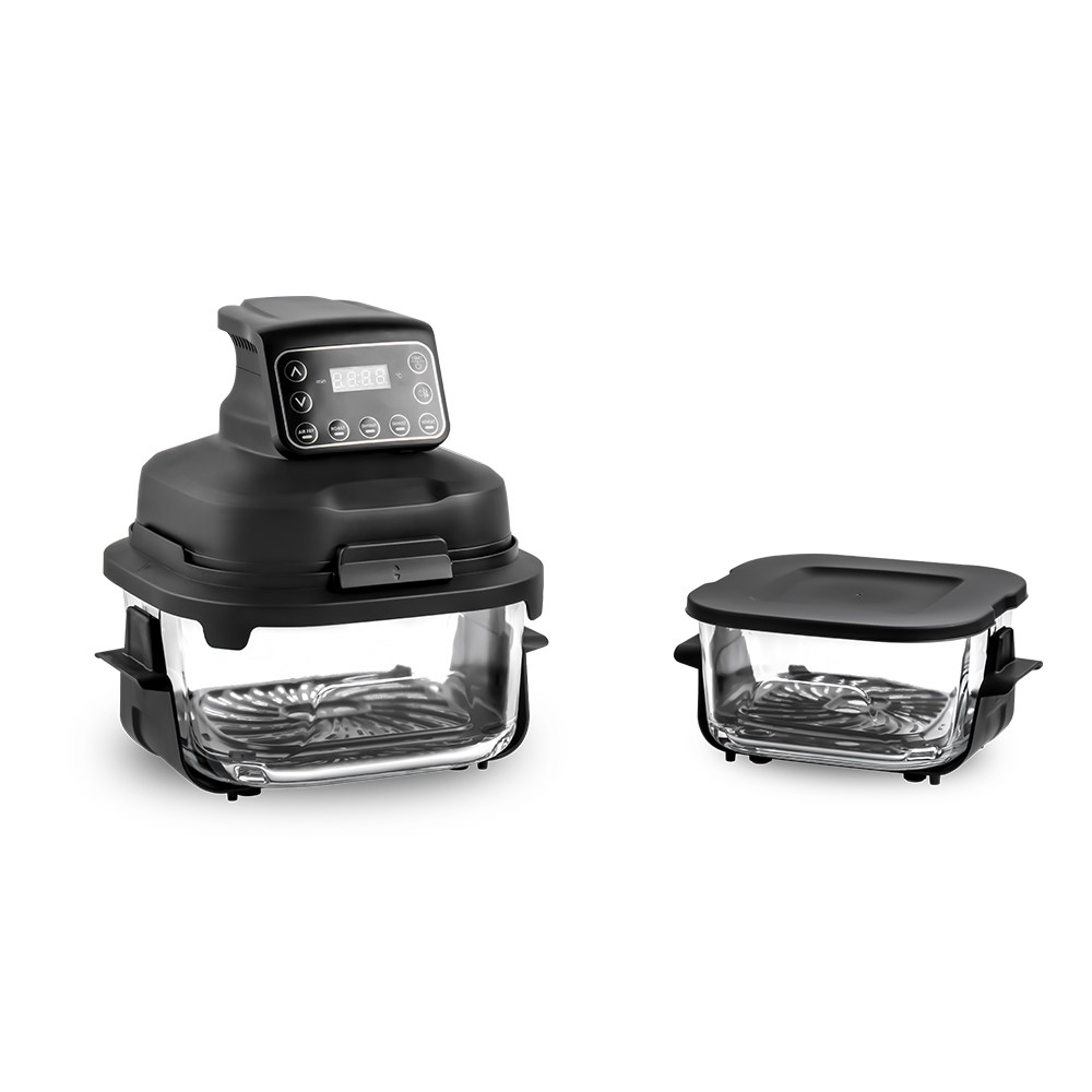 Minimalistisk Air Fryer med tryckknapp