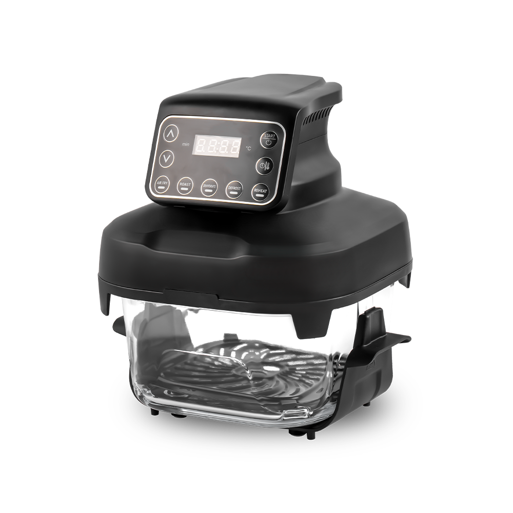 Minimalistisk Air Fryer med tryckknapp