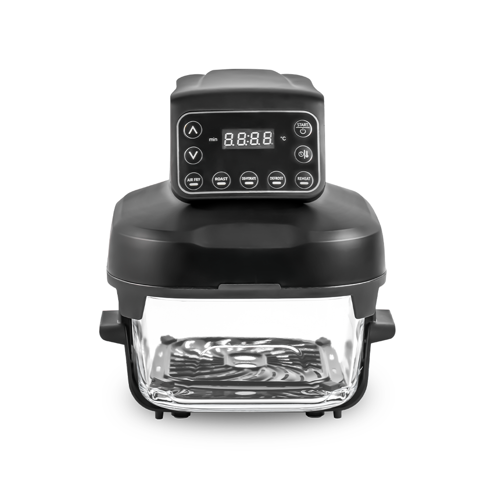 Minimalistisk Air Fryer med tryckknapp