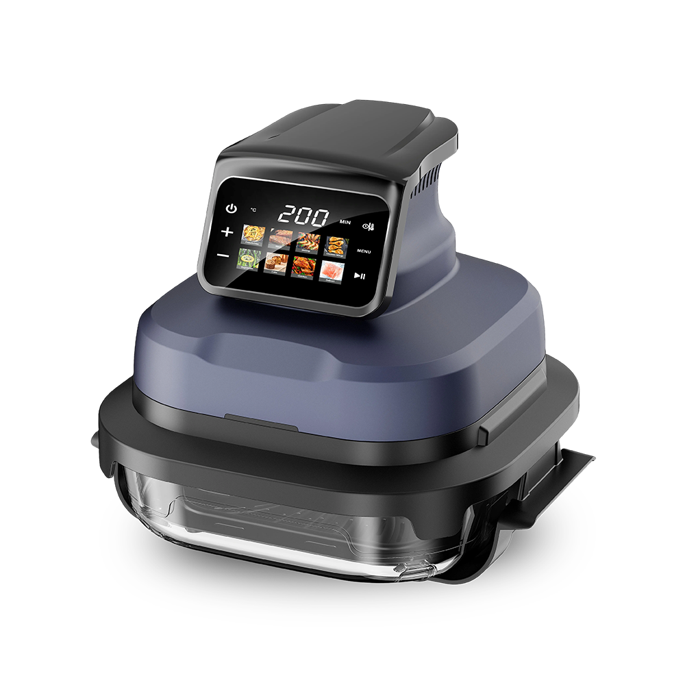 Allt-i-ett Air Fryer med tre kokkärl